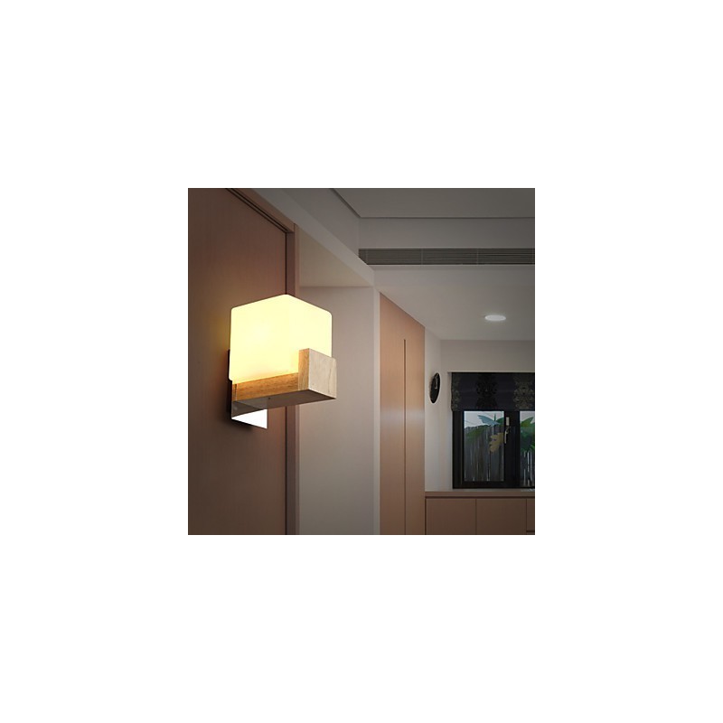 Wall Sconces Mini Style Modern Contemporary Wood Bamboo