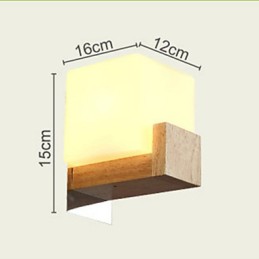 Wall Sconces Mini Style Modern Contemporary Wood Bamboo