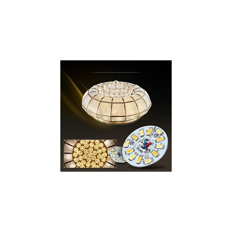 Traditional Classic Rustic Lodge Brass Metal Flush Mount