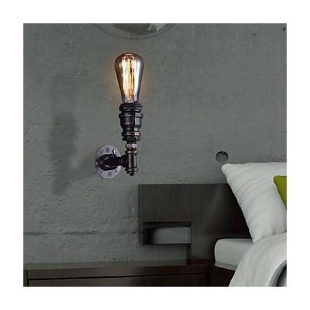 Retro Metal Bedsides Wall Sconce Village Pastoral Living Room Wall Lights Dining Room Wall Lamp