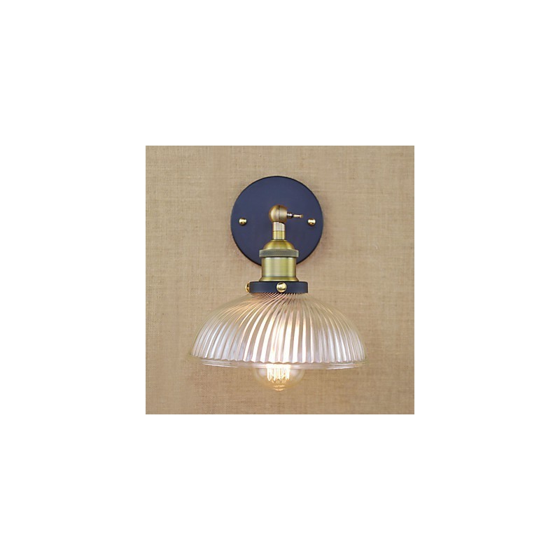 American Country Retro Creative Personality Popular Decorative Glass Wall Lamp