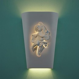 Creative Rural Creative Mediterranean Wall Lamp European Style Cupid Wall Lamp Light