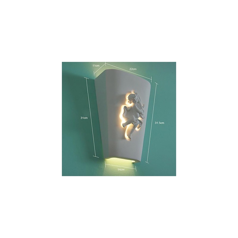 Creative Rural Creative Mediterranean Wall Lamp European Style Cupid Wall Lamp Light