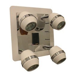 Modern Spherical Chrome Wall Lights Bathroom Lights With 4 Lights