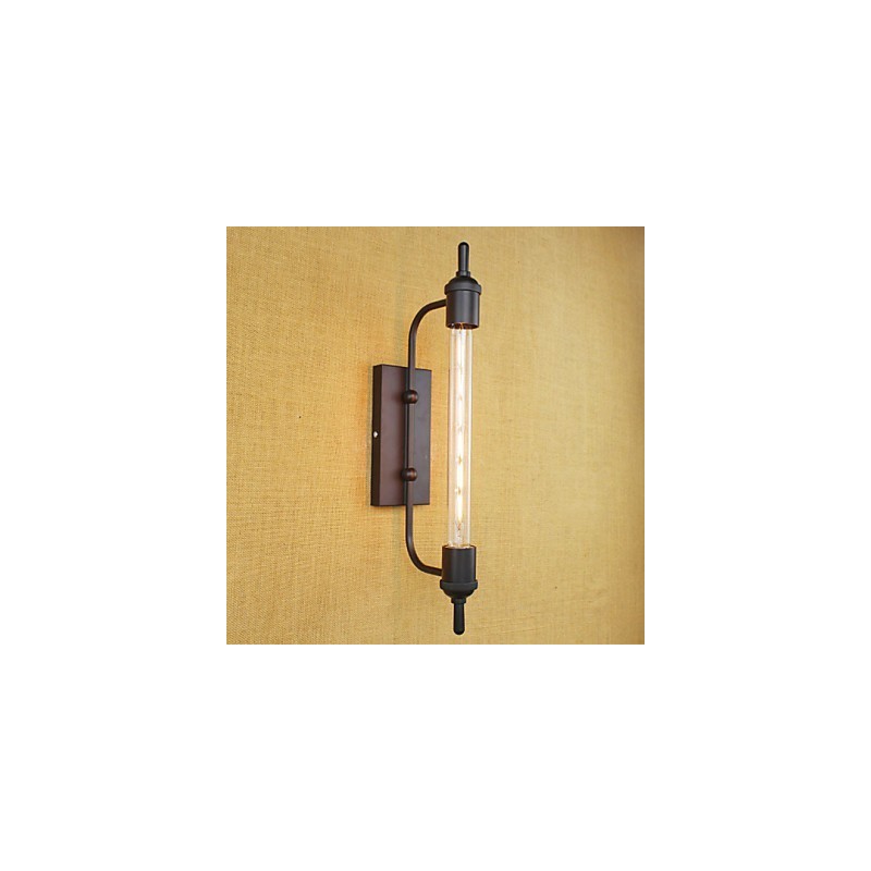 Europe And Retro Clothing Art Restaurant Edison Light Bulb Flute Decorative Wall Sconce