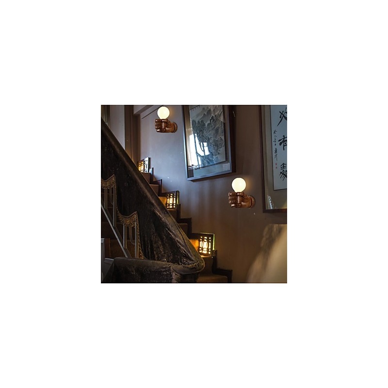 European Wall Right Hand Creative Retro Fist Wall Lamp Lights