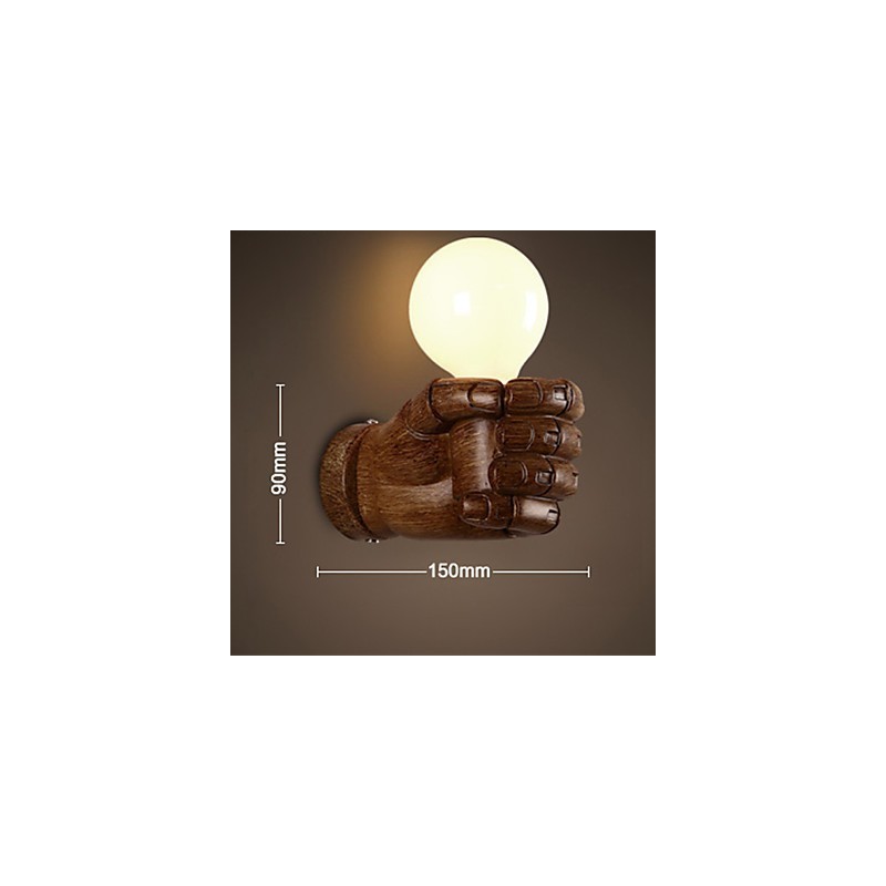 European Wall Creative Retro Fist Wall Lamp Lights