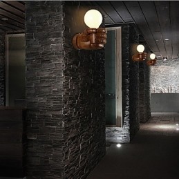 European Wall Creative Retro Fist Wall Lamp Lights