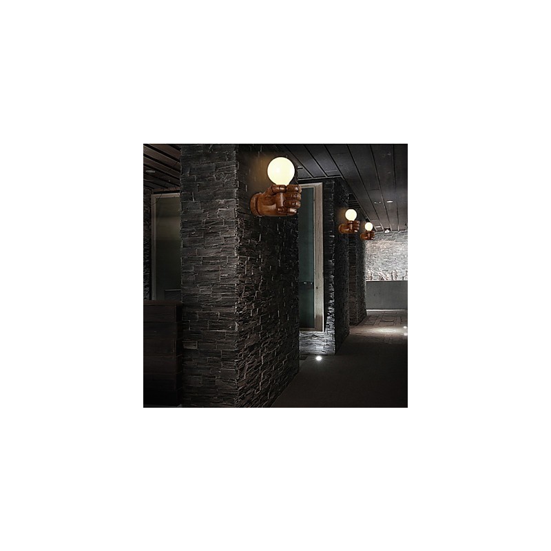European Wall Creative Retro Fist Wall Lamp Lights