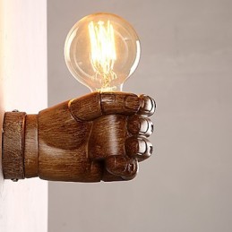 European Wall Creative Retro Fist Wall Lamp Lights