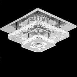 Flush Mounted Modern Contemporary Living Bed Kids Garage Metal