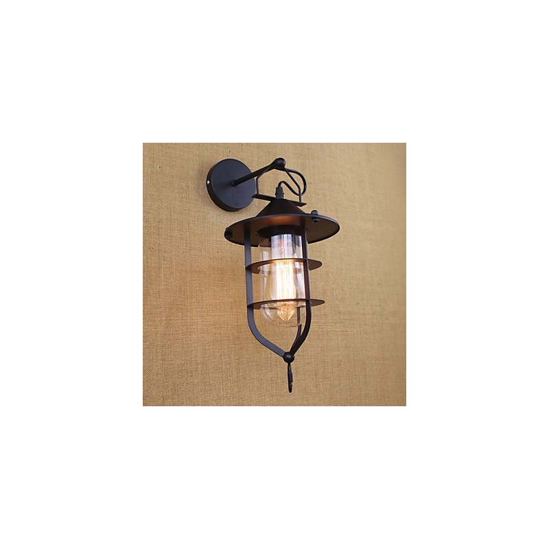 Retro Clothing Store Restaurant Scene Decorative Wall Sconce