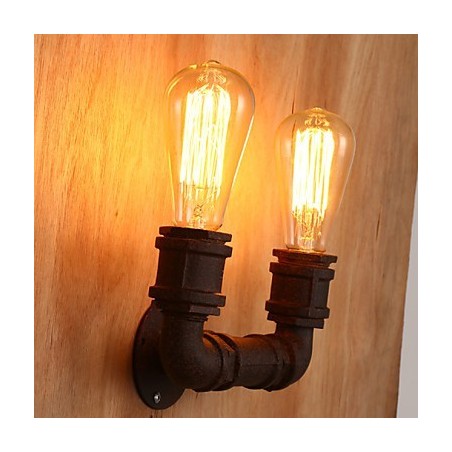 Creative Double Creative Bar Conduit Wall Lamp Light