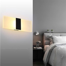 Modern Style Simplicity Acryl Wall Sconce Living Room Hallway Cafe Bedroom Kids Room Bedside Lamp