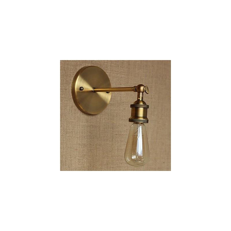 American Vintage Bronze Retro Modern Upscale Restaurant Bar Cafe Tea Nightclubs Iron Wall