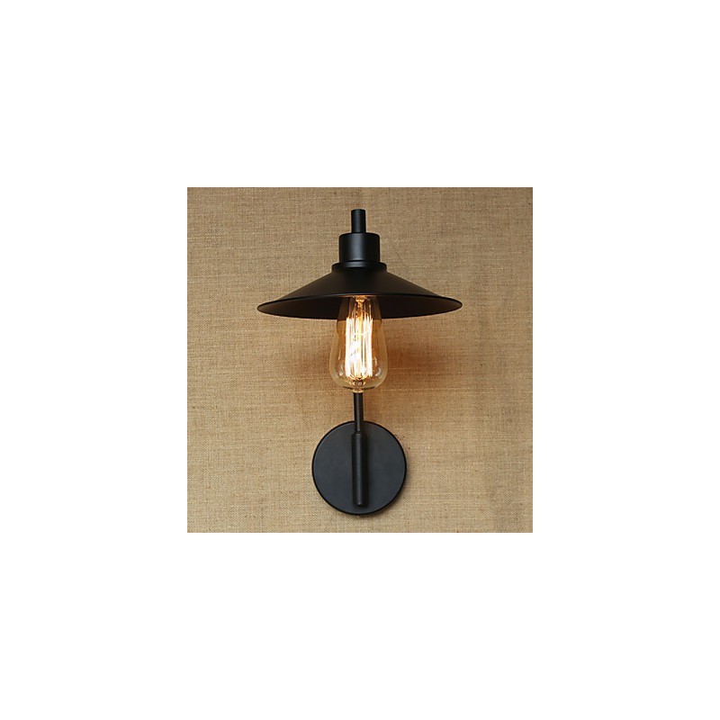 Retro Decorative Wrought Iron Wall Sconce