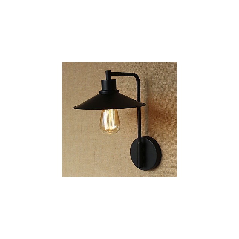 Retro Decorative Wrought Iron Wall Sconce