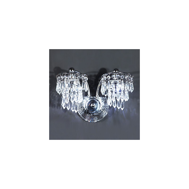Crystal Wall Sconces Modern Contemporary Metal