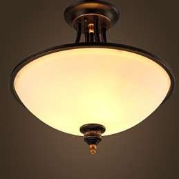 Simple Pastoral Ceiling Lamps Bronze Phnom Penh American Country European Ceiling Lamps Lamp