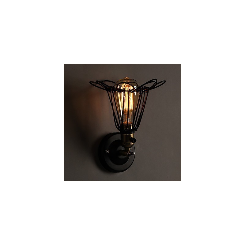 American Country Loft Restoring Ancient Ways Wall Lamp Wrought Iron Wall Lamp Light