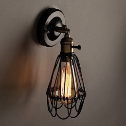 American Country Loft Restoring Ancient Ways Wall Lamp Wrought Iron Wall Lamp Light