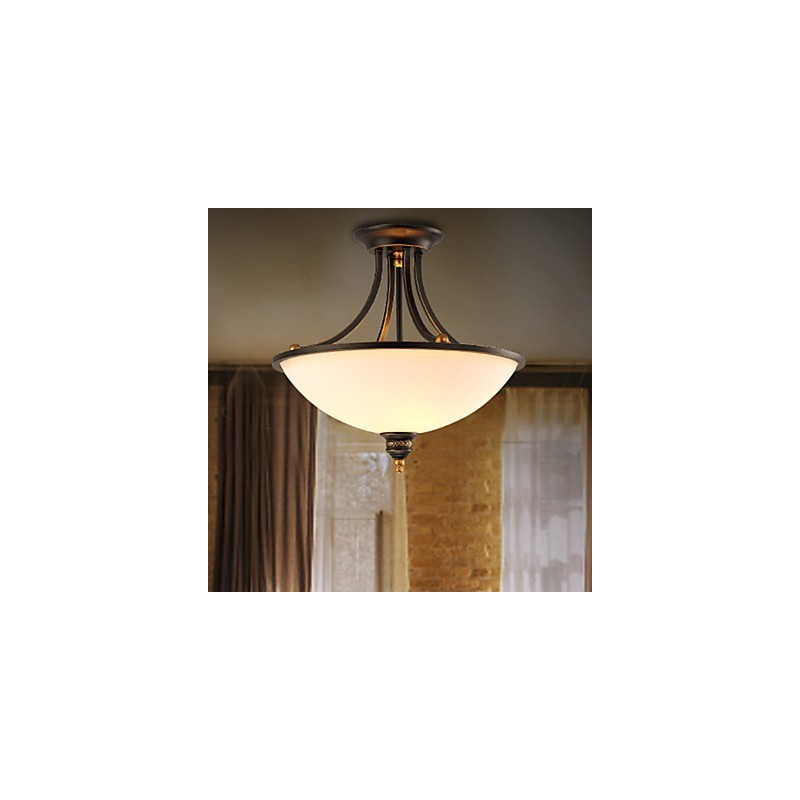 Simple Pastoral Ceiling Lamps Bronze Phnom Penh American Country European Ceiling Lamps Lamp