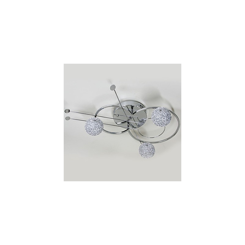 Modern Contemporary Electroplated Flush Mount