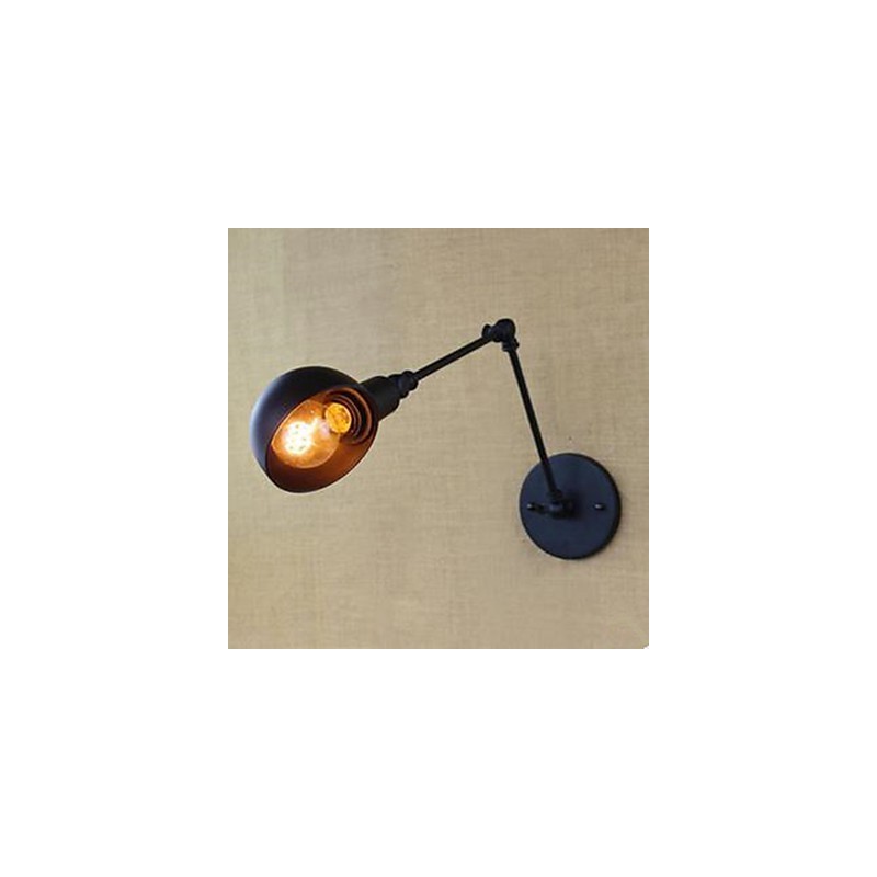 The Balcony Stair Corridors Contracted Creative Restaurant Bar Wall Lamp Wrought Iron Long Arm