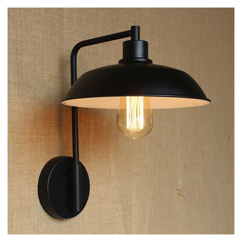 Contemporary And Contracted Warehouse Balcony Porch Corridor Wall Lamp Wrought Iron Decoration