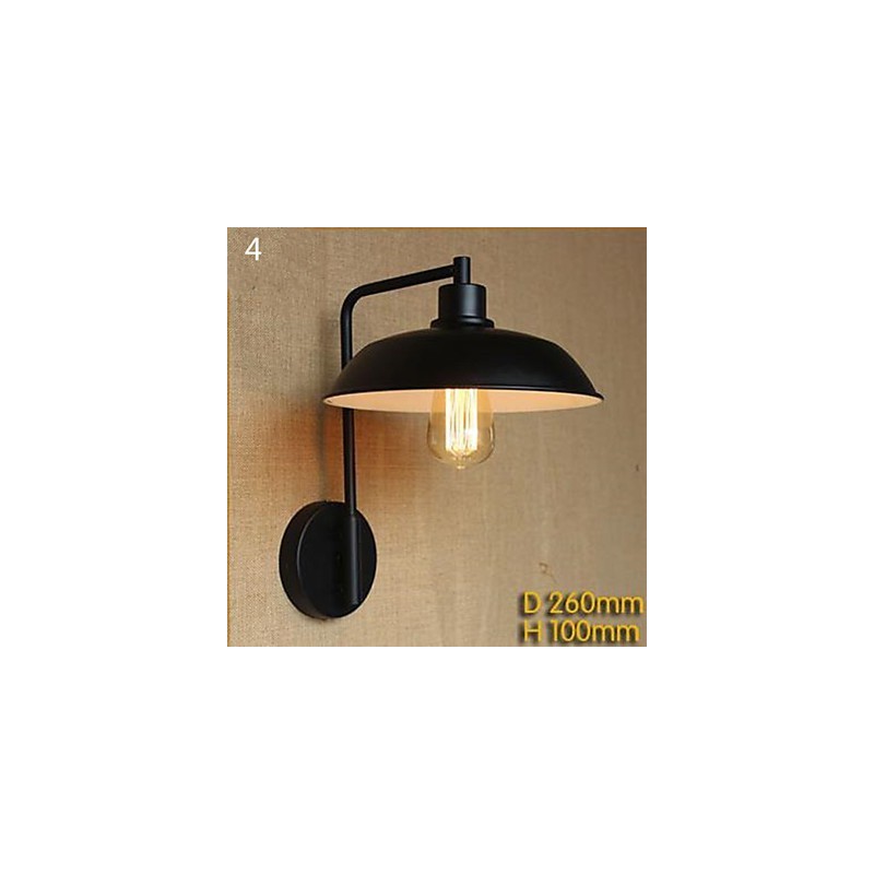 Contemporary And Contracted Warehouse Balcony Porch Corridor Wall Lamp Wrought Iron Decoration