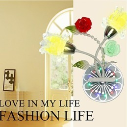 Creative Contemporary And Contracted Creative Crystal Wall Lamp Lights