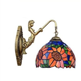 Christmas European Contracted Rural Creative Wrought Iron Wall Lamp Lights