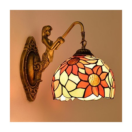 Christmas European Contracted Rural Creative Wrought Iron Wall Lamp Lights