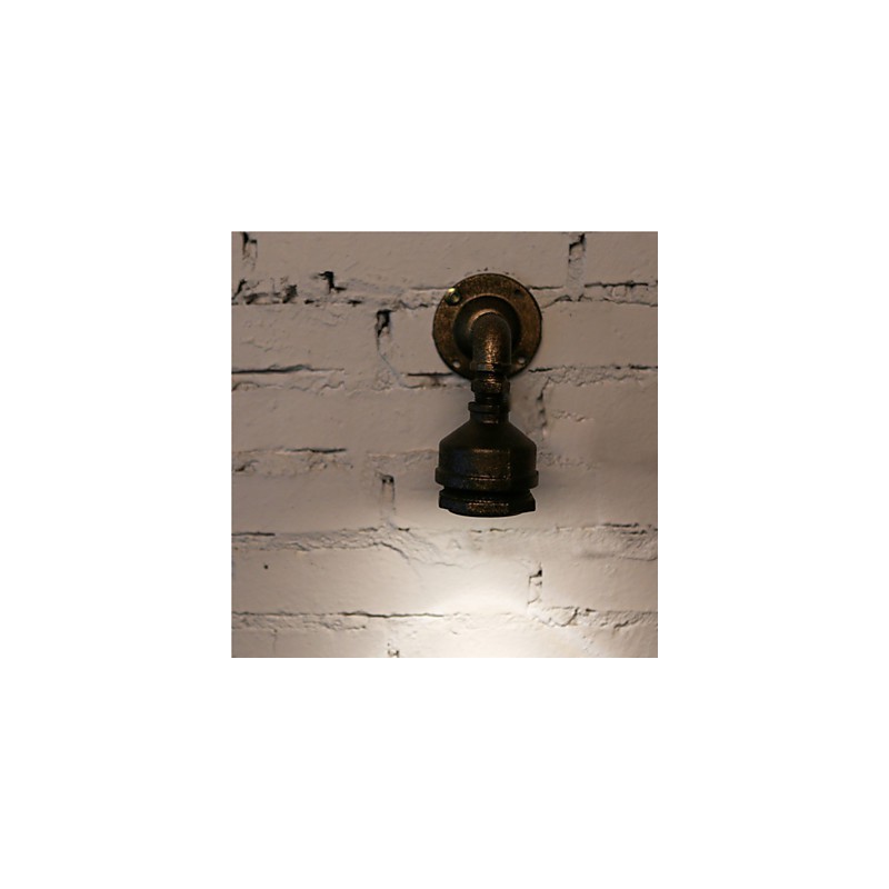 Loft Iron Water Pipe Lamp Wall Sconce Industrial Vintage Wall Light Fixtures For Home Indoor Lighting