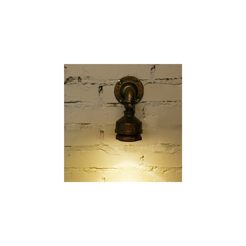 Loft Iron Water Pipe Lamp Wall Sconce Industrial Vintage Wall Light Fixtures For Home Indoor Lighting