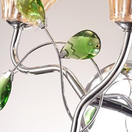 Wall Sconces Bathroom Lighting Candle Wall Lights Crystal Modern Contemporary Metal