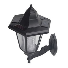 Solar Powered Outdoor Garden Path Yard Security Wall Light Landscape Lamp