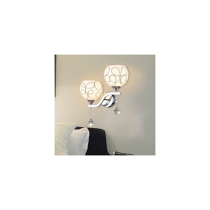 Creative Contemporary And Contracted Creative Crystal Wall Lamp Lights