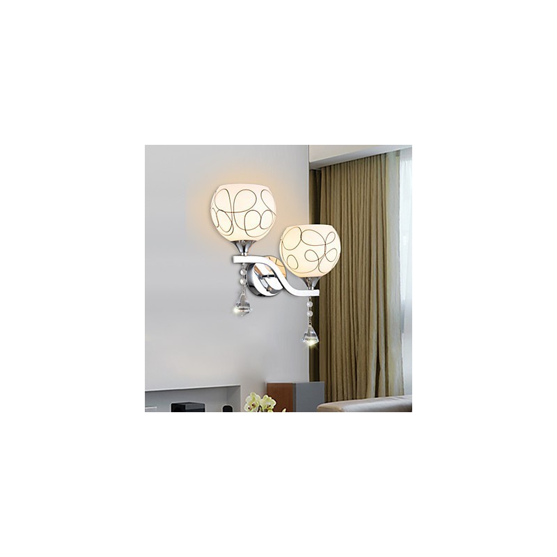 Creative Contemporary And Contracted Creative Crystal Wall Lamp Lights