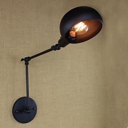 Long Arm Double Festival Restoring Ancient Ways Wrought Iron Wall Lamp Personality