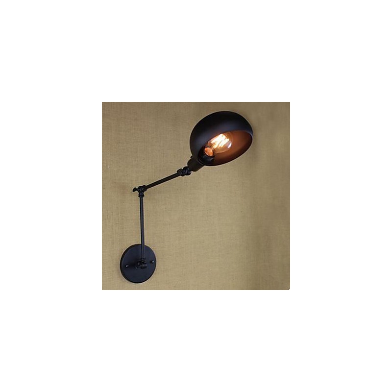 Long Arm Double Festival Restoring Ancient Ways Wrought Iron Wall Lamp Personality