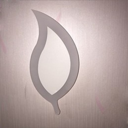 Creative Simple Fashion ModernAcrylic Contracted Wall Lamp Alloy Small Leaves Light