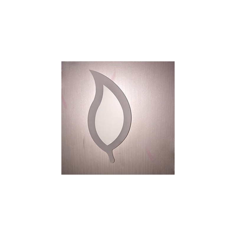 Creative Simple Fashion ModernAcrylic Contracted Wall Lamp Alloy Small Leaves Light
