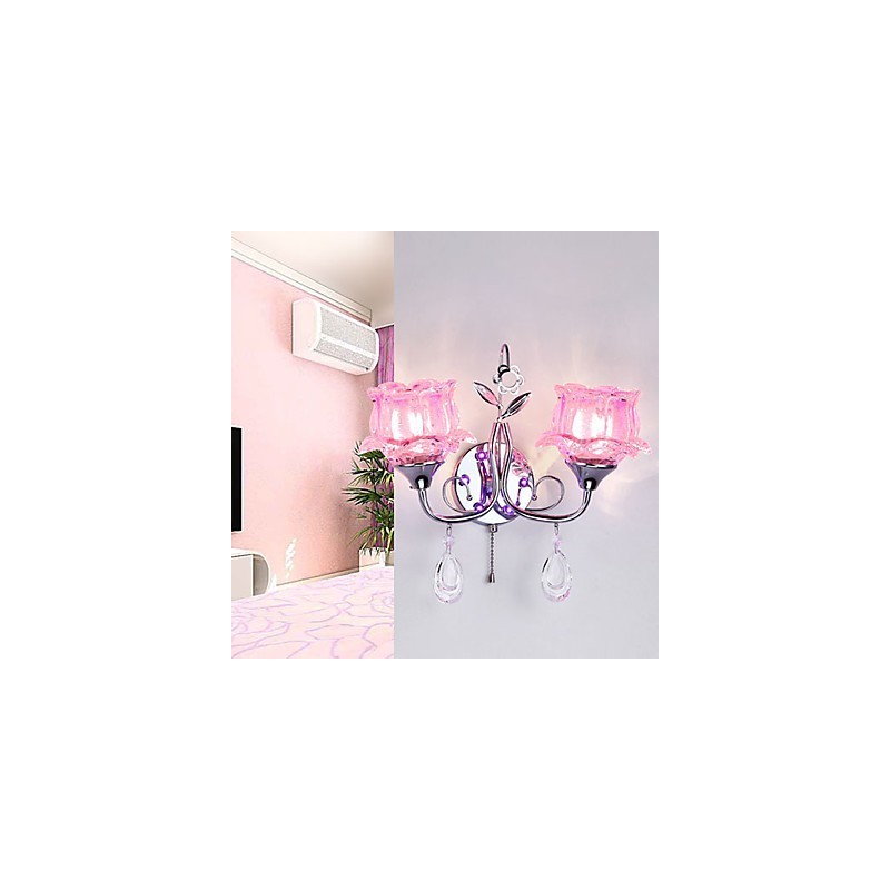 Creative Contemporary And Contracted Creative Crystal Wall Lamp Lights