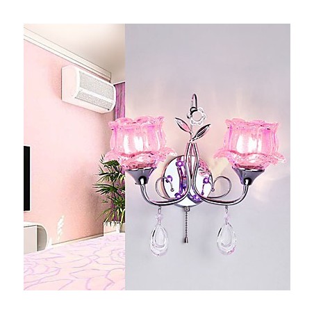Creative Contemporary And Contracted Creative Crystal Wall Lamp Lights