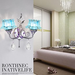 Creative Contemporary And Contracted Creative Crystal Wall Lamp Lights
