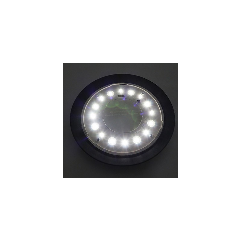 Outdoor Solar Power White Villa Wall Mount Garden Courtyard Door Path Light Lamp