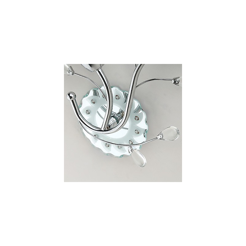 Creative Flowers Contemporary And Contracted Creative Crystal Wall Lamp Lights