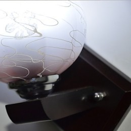 Solid Wood Creative Wall Lamp Of Bedroom The Head Of A Bed Lights