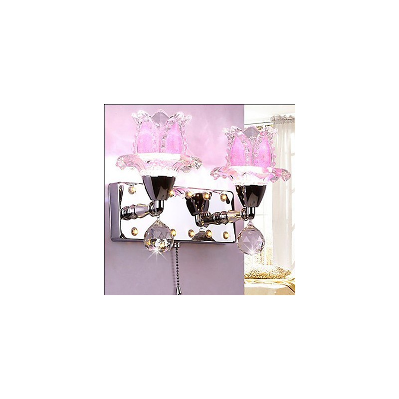 Creative Contemporary And Contracted Creative Crystal Wall Lamp Lights